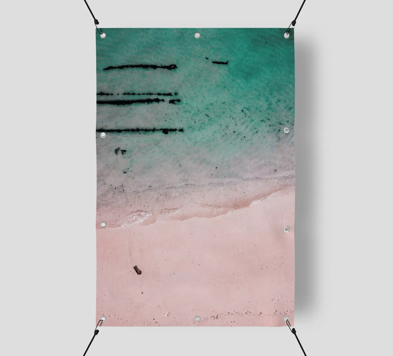 Beach Patterns2 telo in pvc da Chris Abatzis