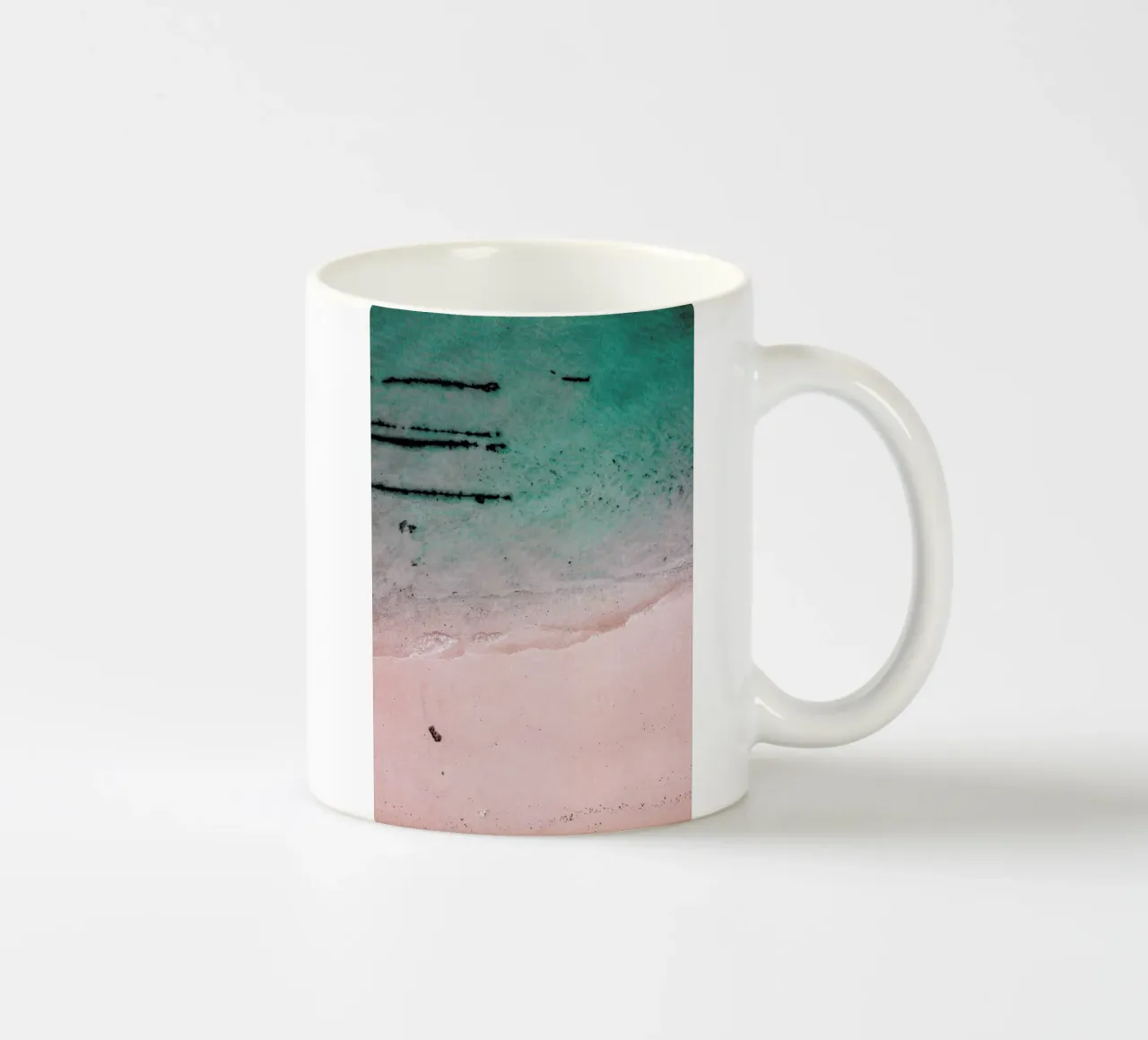 Beach Patterns2 tazza in ceramica da Chris Abatzis