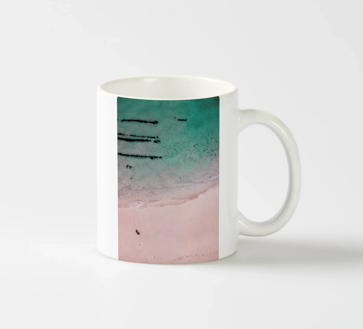 Beach Patterns2 ceramic mug by Chris Abatzis