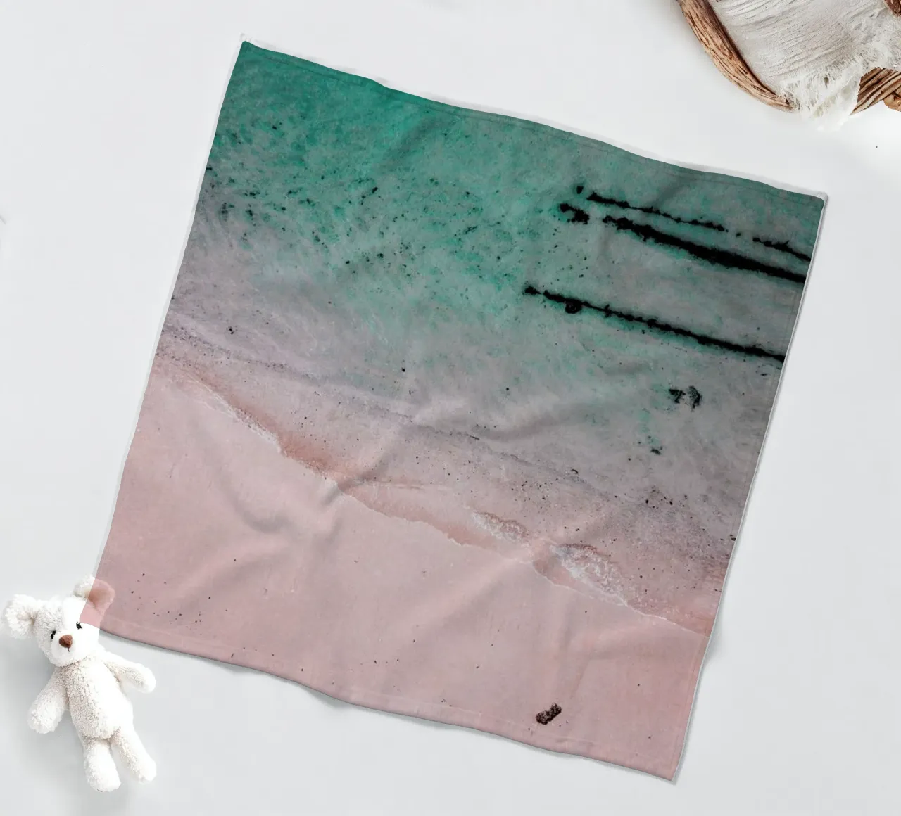 Beach Patterns2 coperta in pile da Chris Abatzis