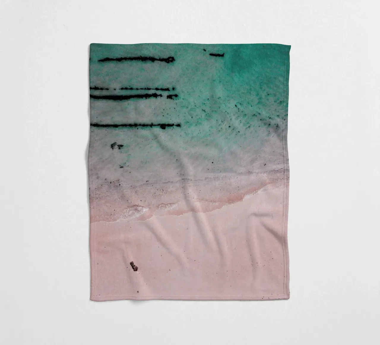 Beach Patterns2 coperta in pile da Chris Abatzis