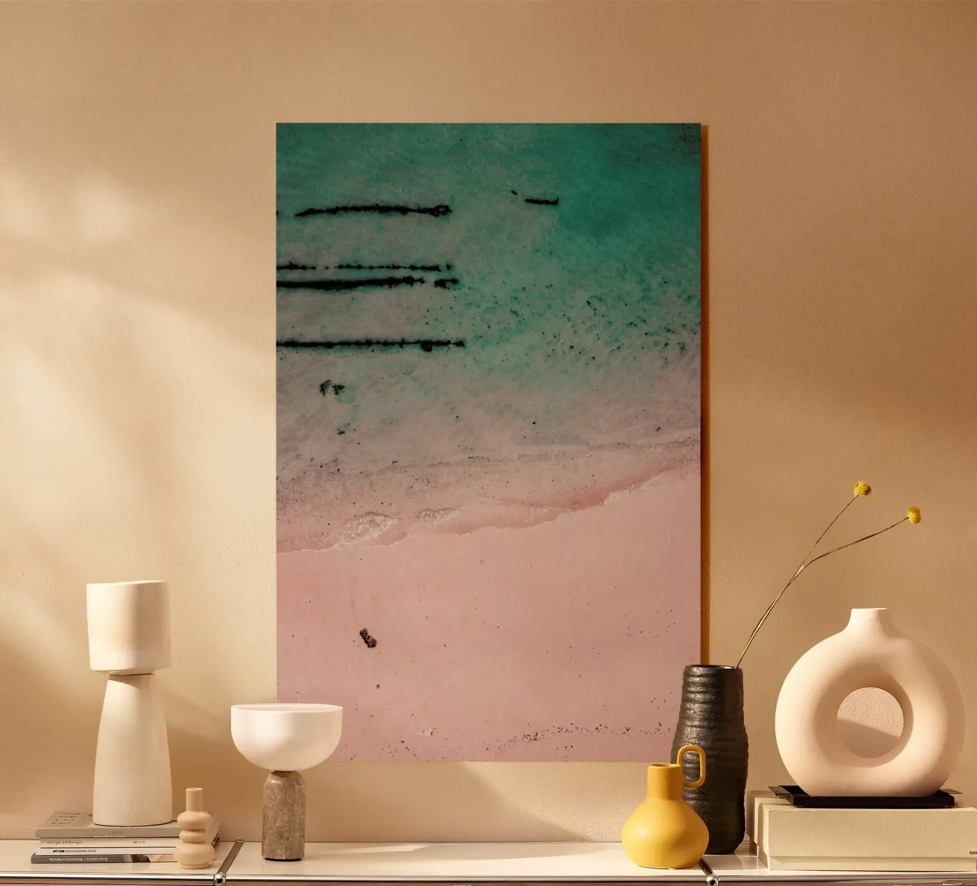 Beach Patterns2 Acryl-Glas von Chris Abatzis