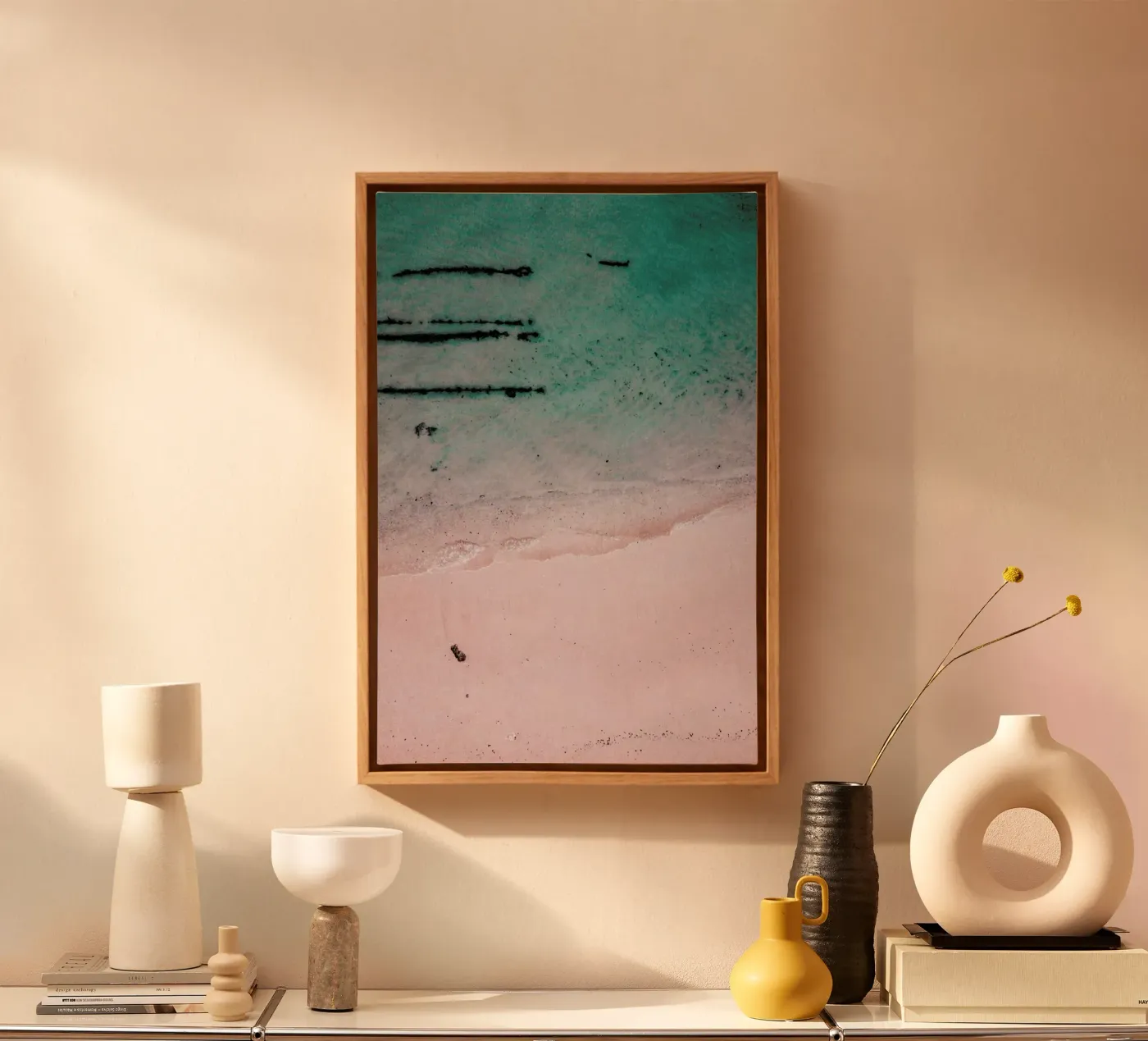 Beach Patterns2 canvas van Chris Abatzis