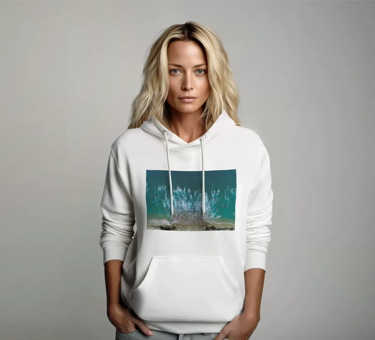 Diving in felpa con cappuccio da EyeEm Mobile GmbH