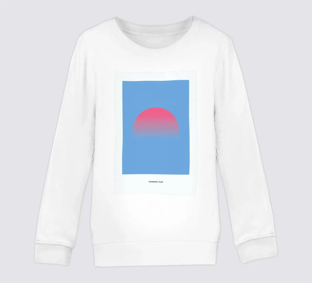Sun #8 felpa bambino da daylight design studio