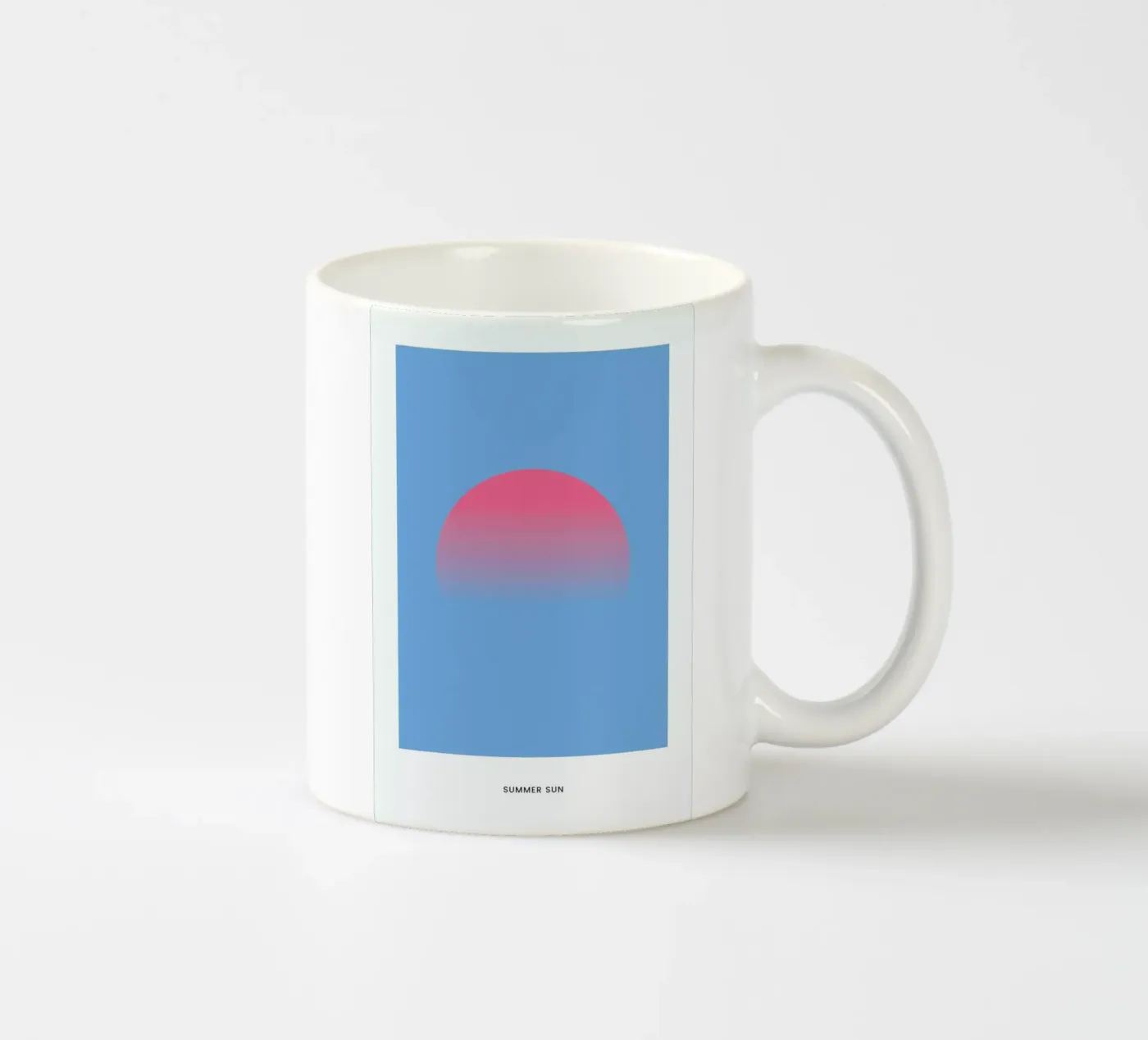 Sun #8 ceramic mug by daylight design studio