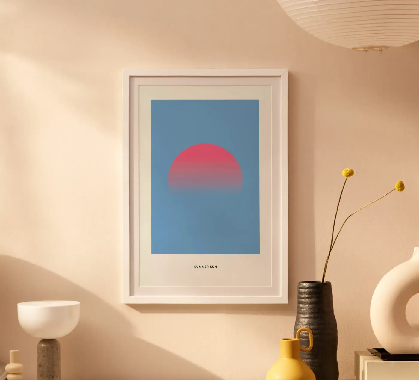 Sun #8 poster van daylight design studio