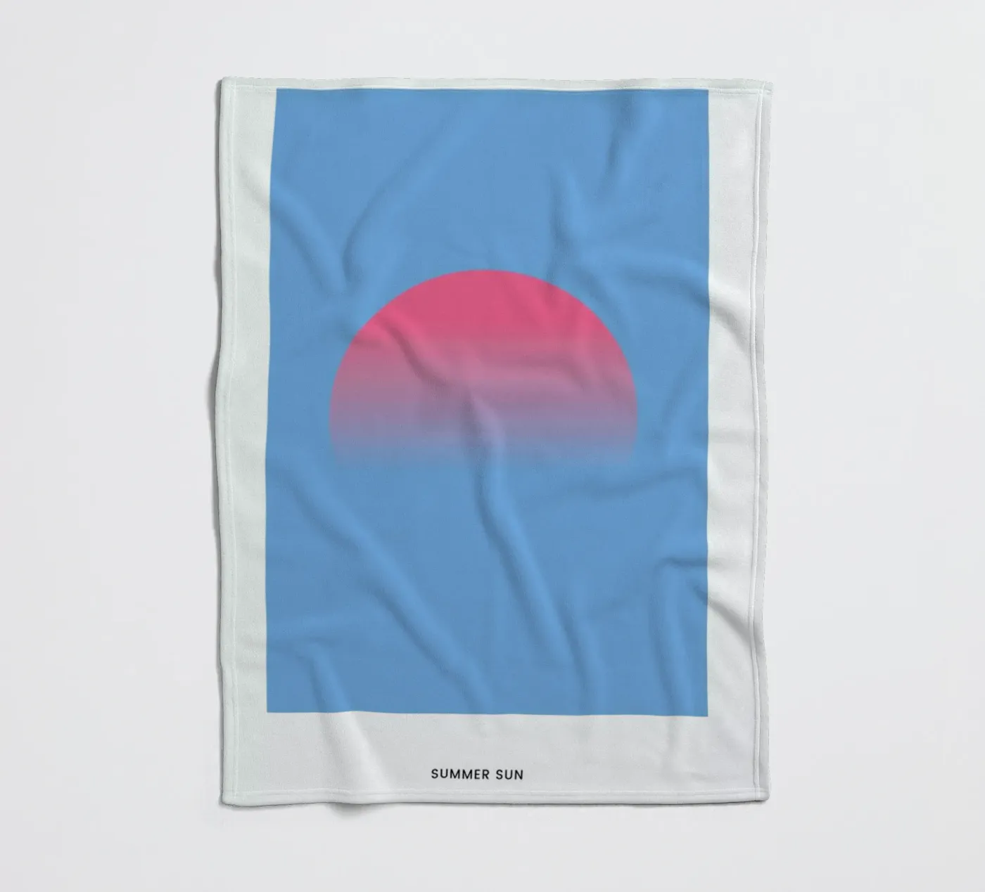 Sun #8 fleece blanket by daylight design studio