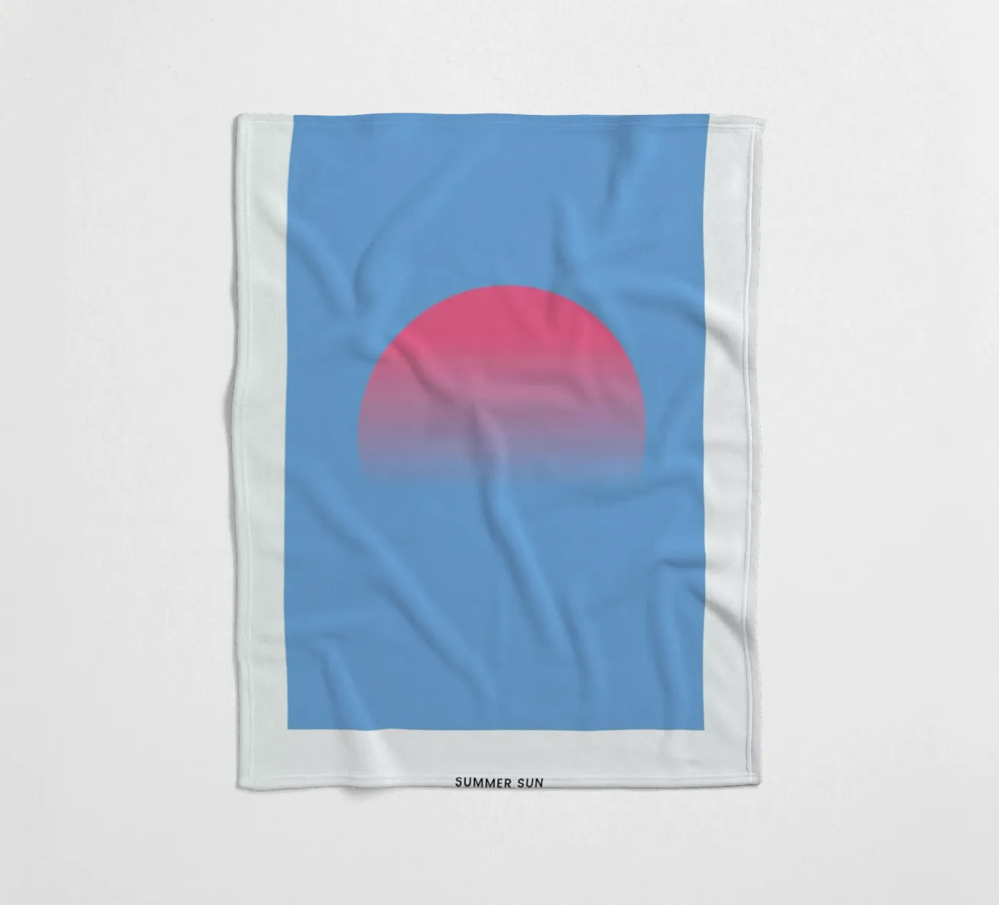 Sun #8 fleece blanket by daylight design studio