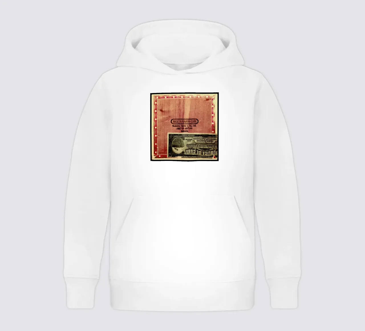 Cuban Rose felpa bambino con cappuccio da Ballack Art House