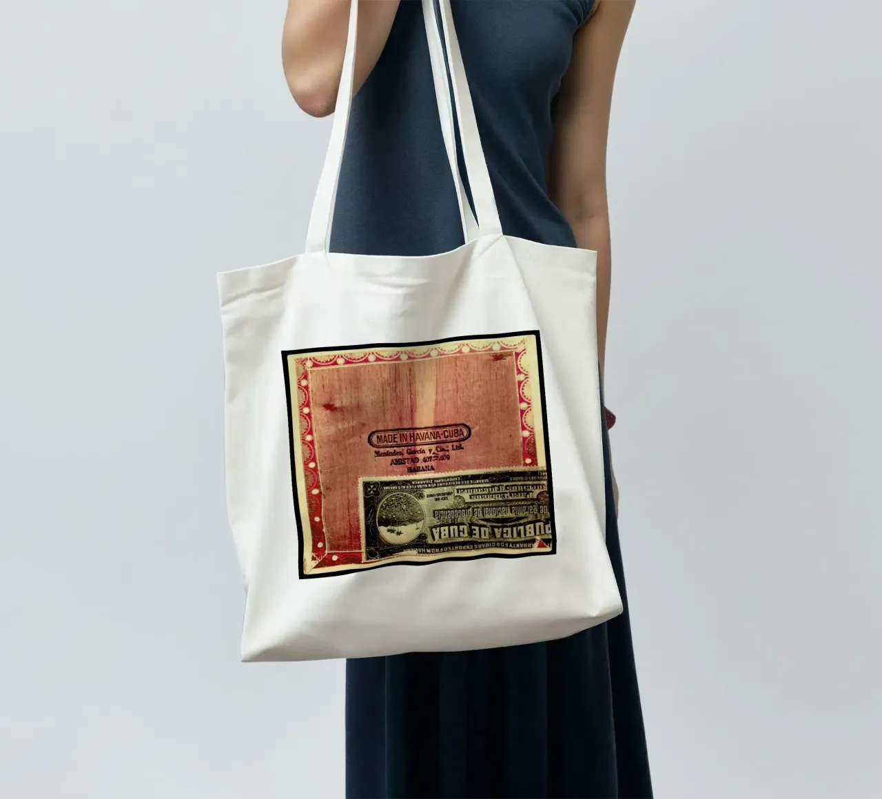 Cuban Rose borsa in juta da Ballack Art House