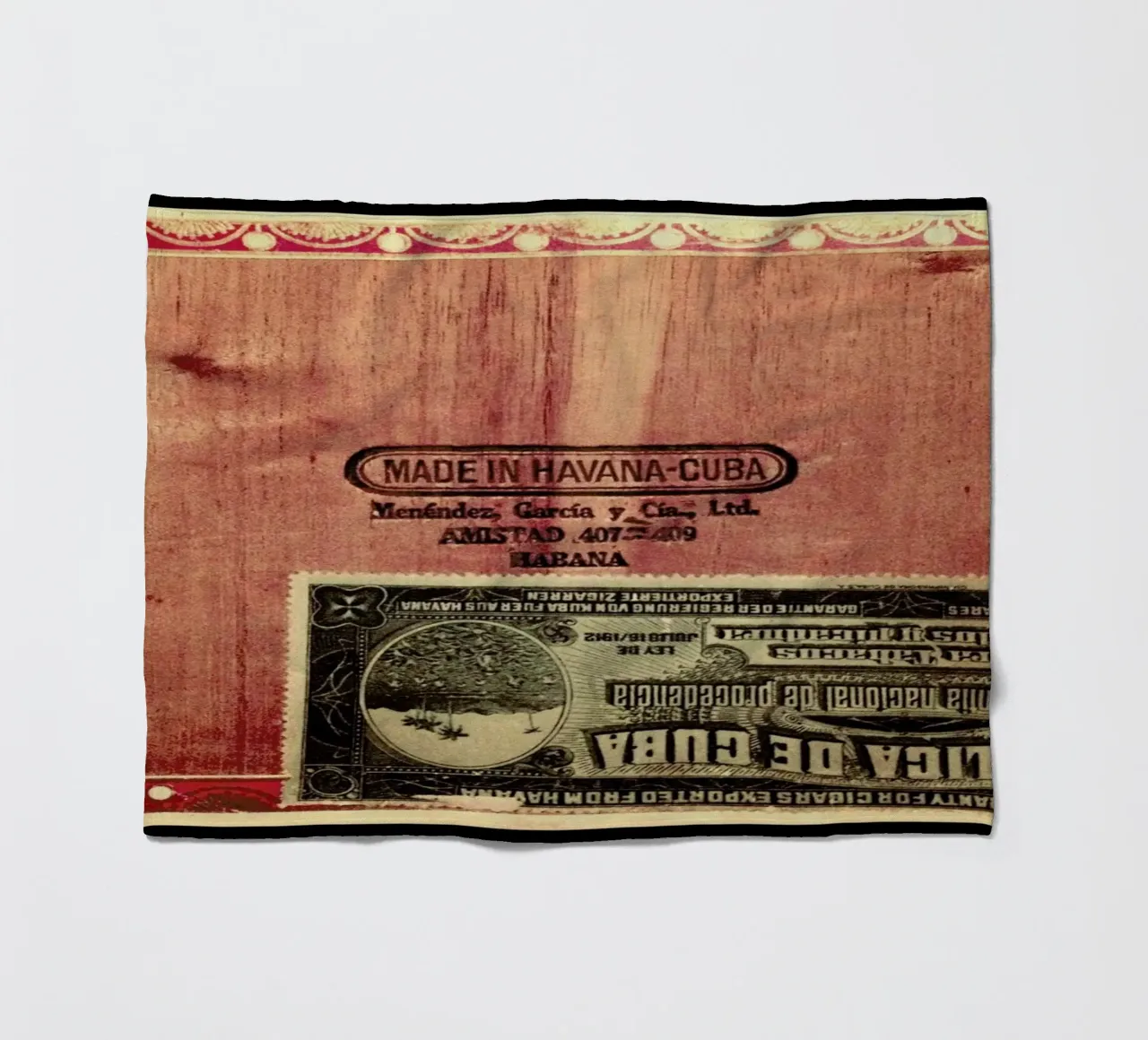 Cuban Rose coperta in pile da Ballack Art House