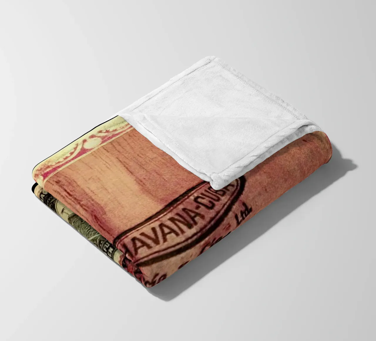 Cuban Rose coperta in pile da Ballack Art House