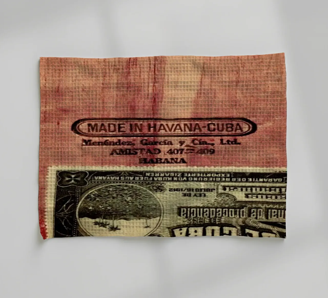 Cuban Rose canovaccio da cucina da Ballack Art House