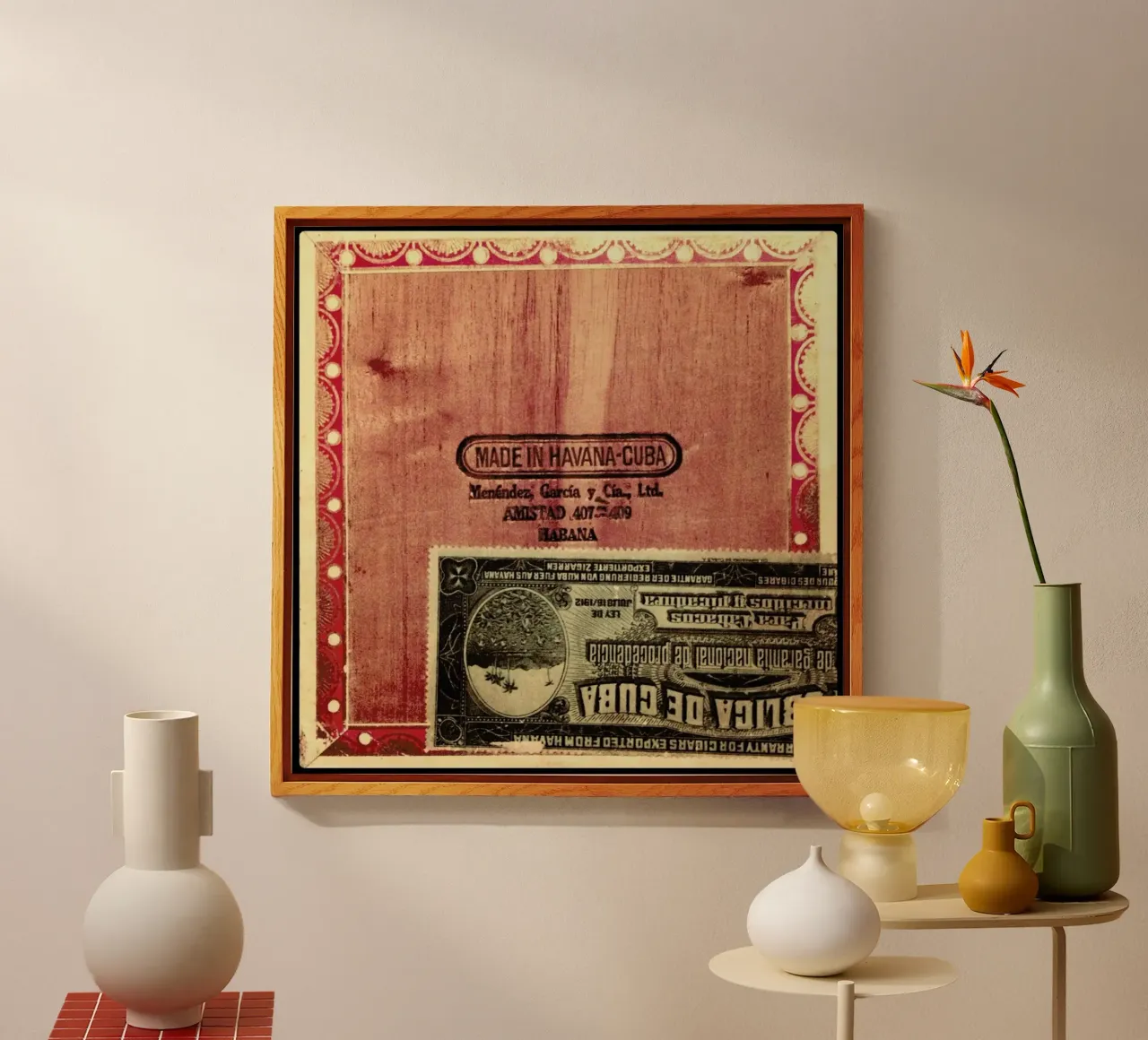 Cuban Rose plexiglass da Ballack Art House