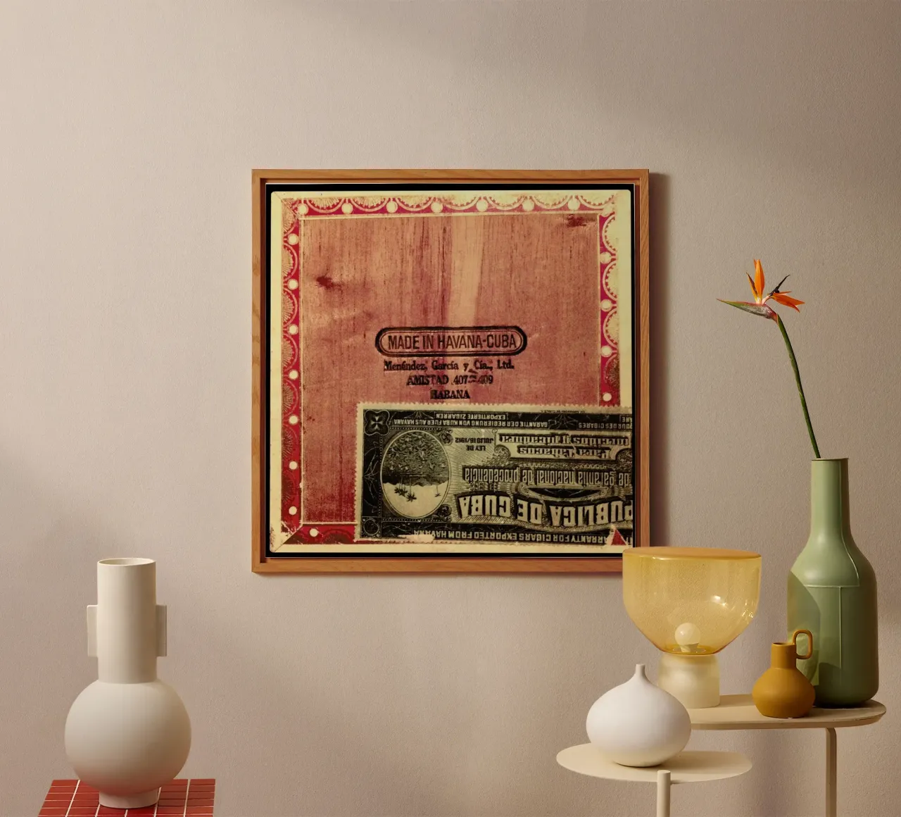 Cuban Rose alluminio dibond da Ballack Art House
