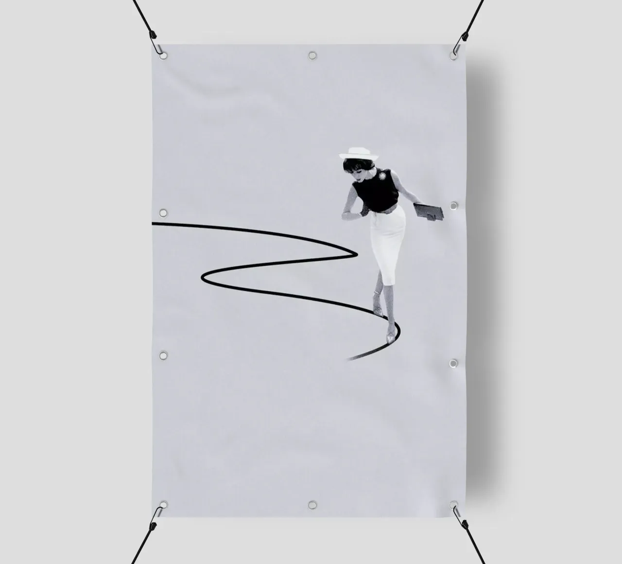 In Need Of Guidance telo in pvc da Maarten Léon