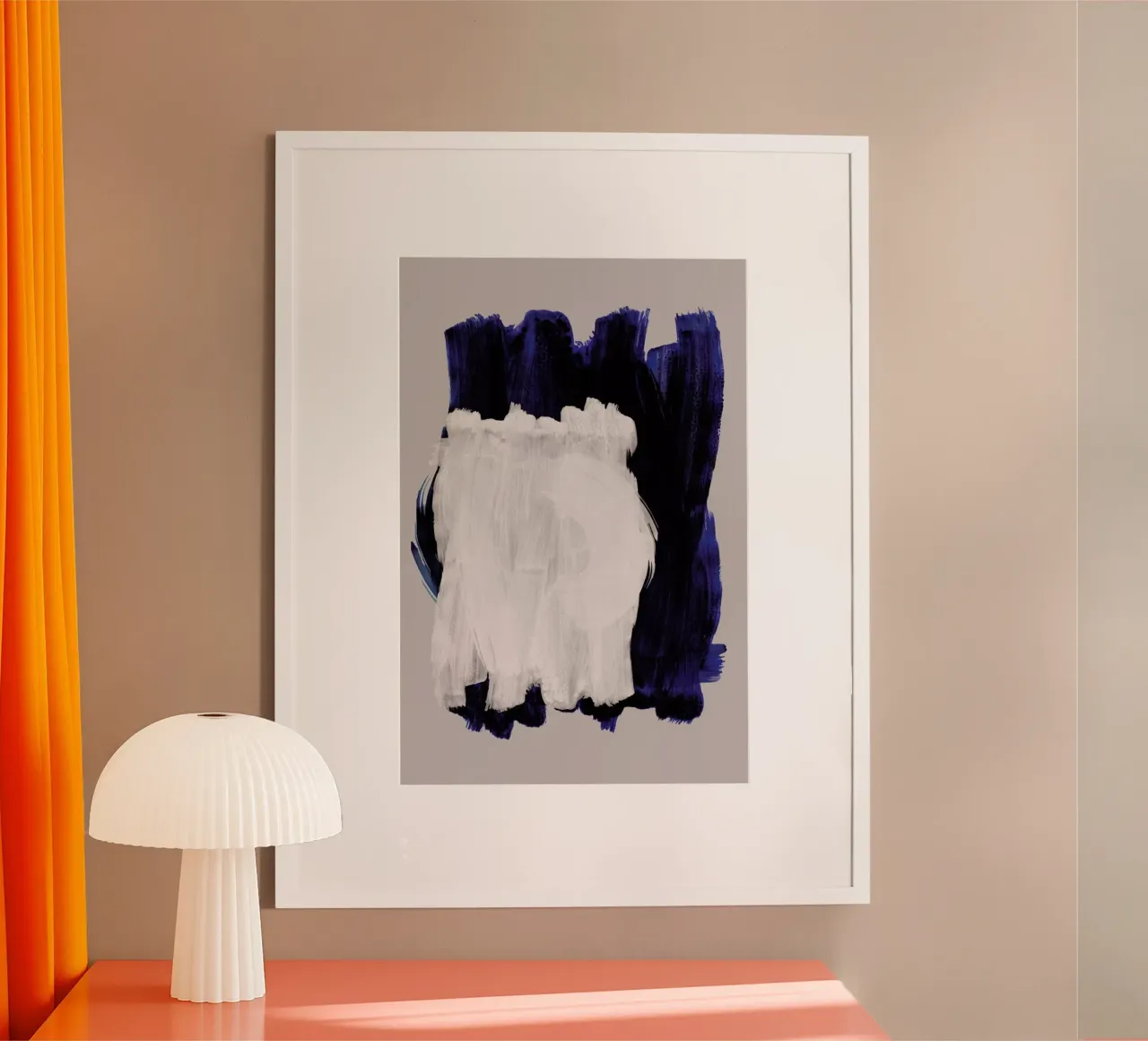Abstract Brush Strokes 14 hahnemühle by Mareike Böhmer