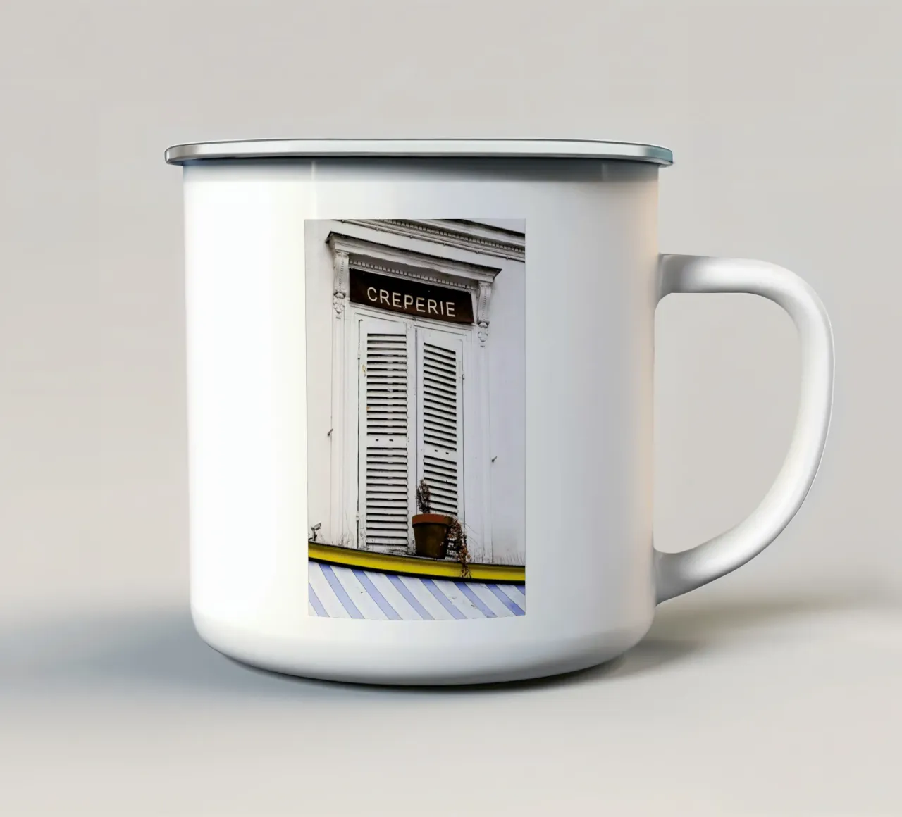 Yes Please taza de esmalte de Babett Schultze