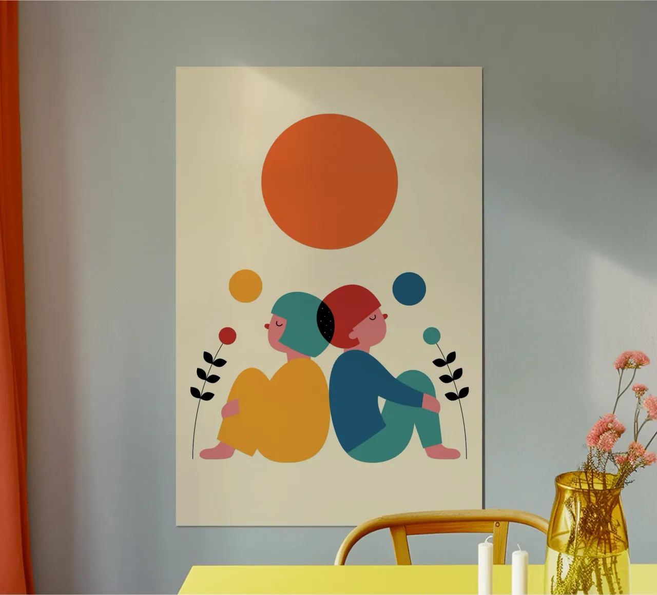 Mi manchi poster da Andy Westface