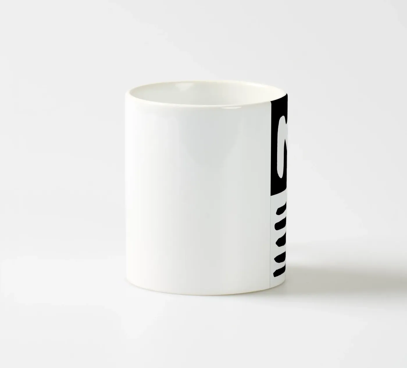 Pass By ceramic mug by Tanja Schaub