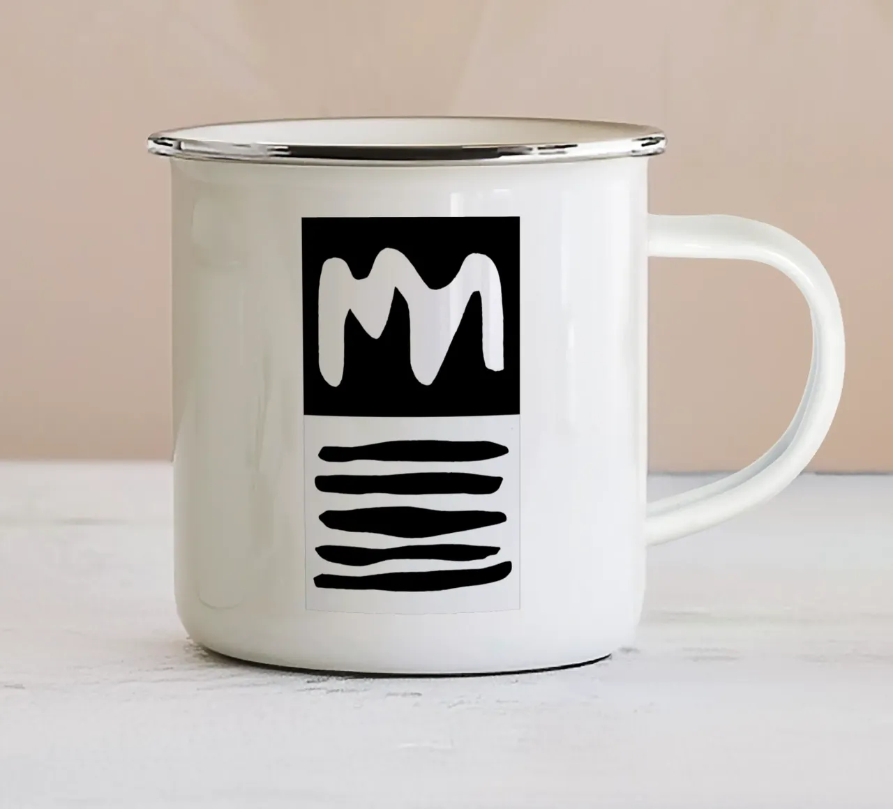 Pass By Emaille Tasse von Tanja Schaub