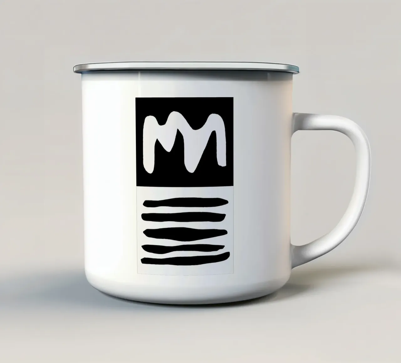 Pass By Emaille Tasse von Tanja Schaub