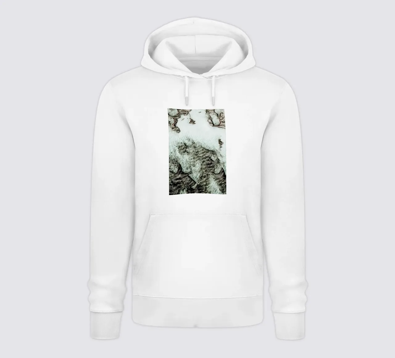 Beach Sea Pattern 3 felpa con cappuccio da Chris Abatzis