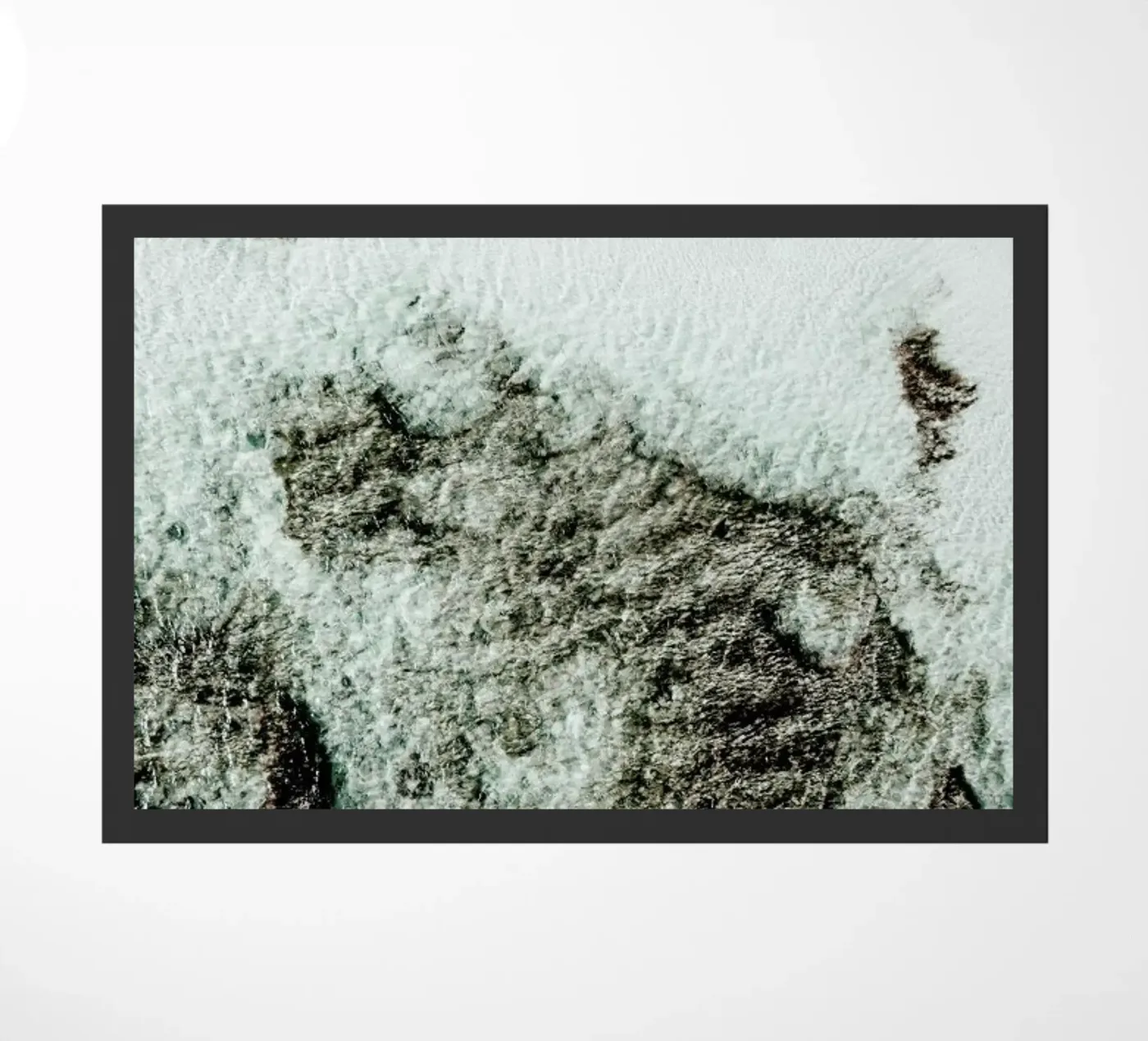 Beach Sea Pattern 3 Fußmatte von Chris Abatzis
