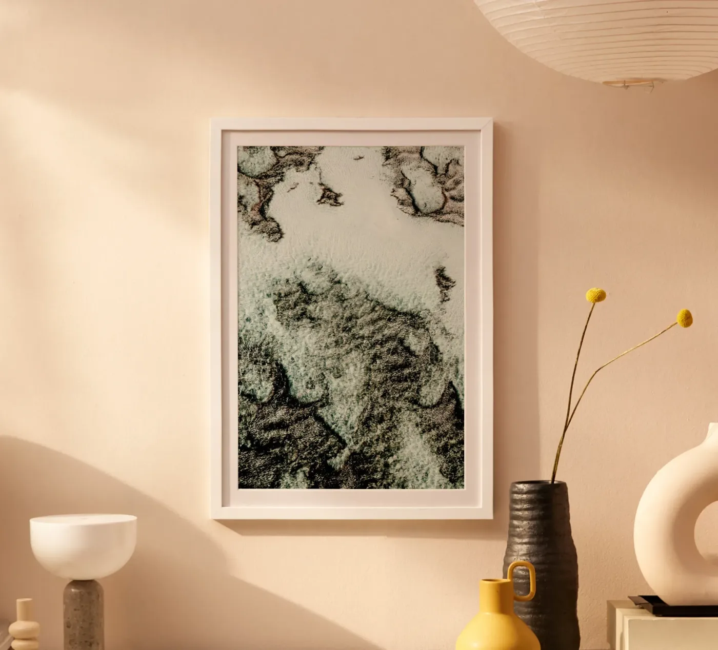 Beach Sea Pattern 3 poster by Chris Abatzis