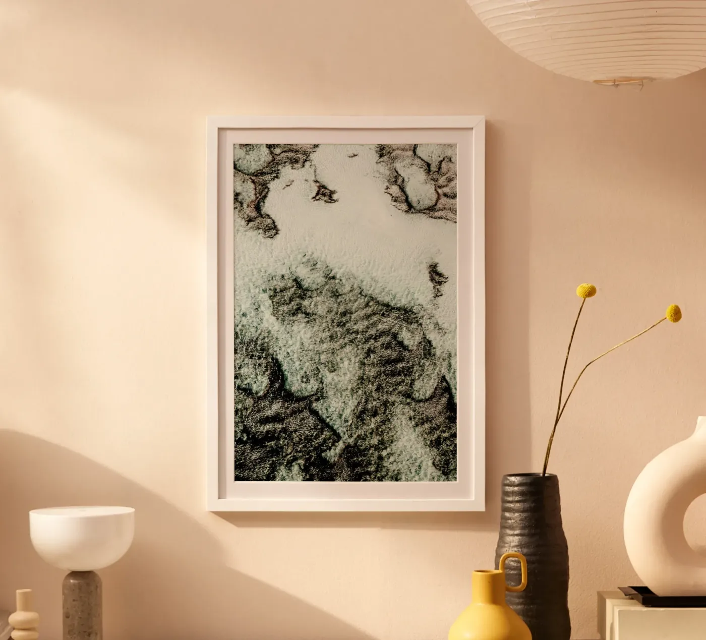 Beach Sea Pattern 3 poster de Chris Abatzis