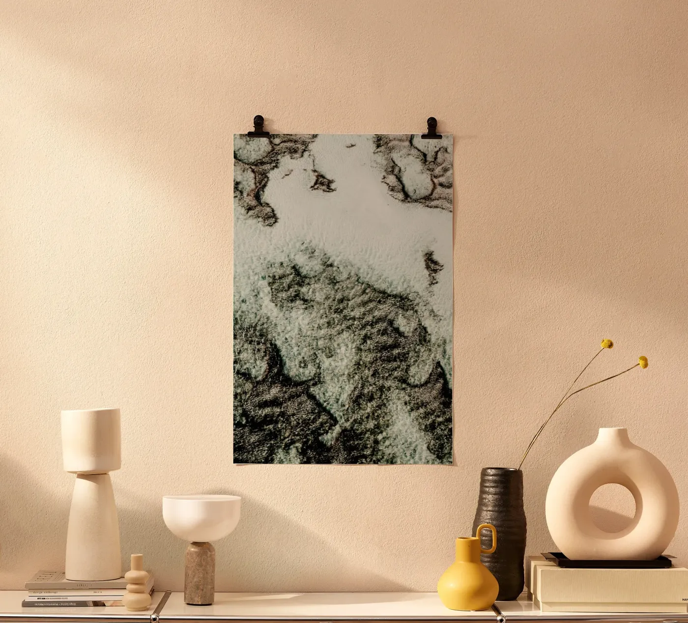 Beach Sea Pattern 3 poster by Chris Abatzis