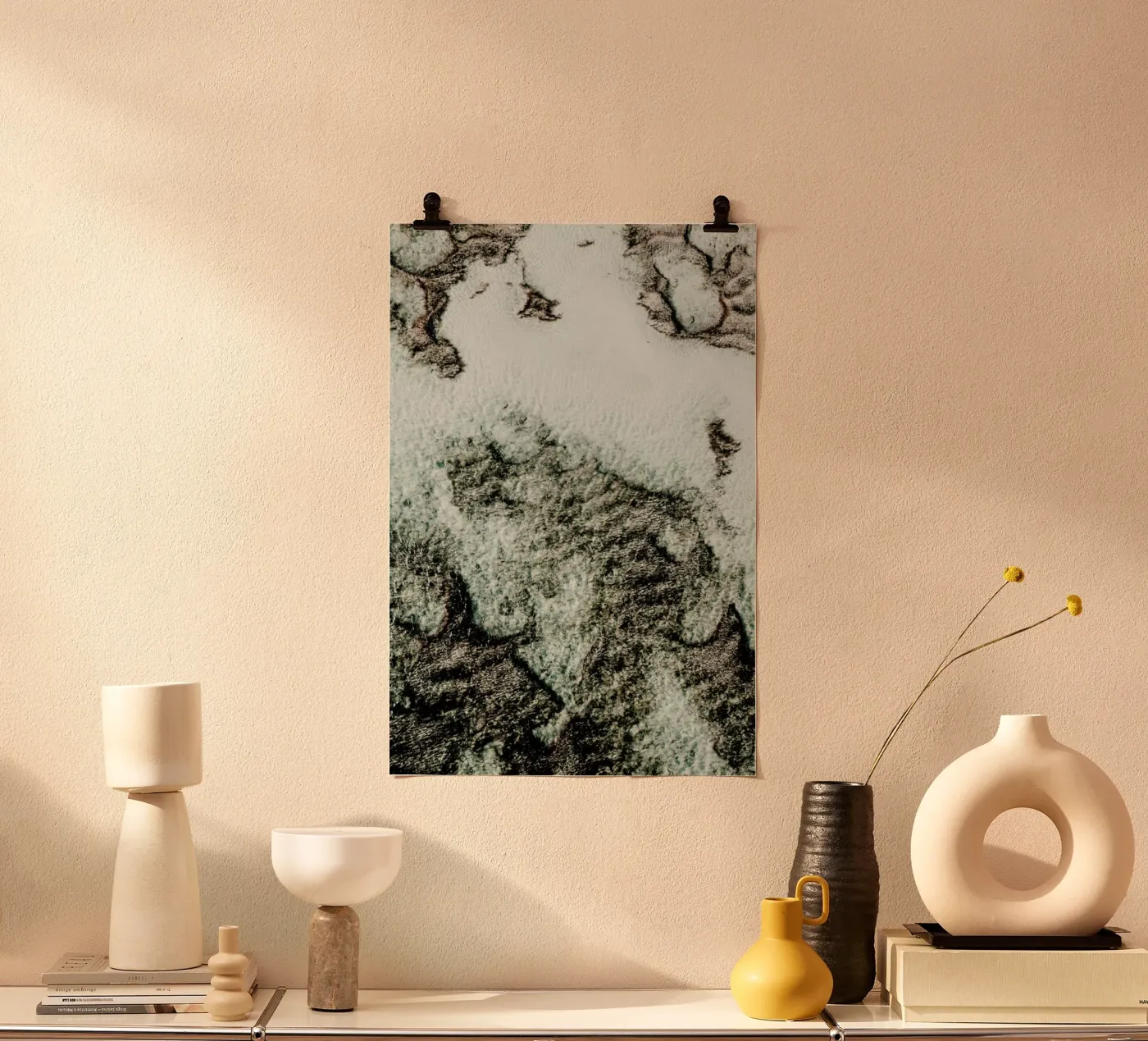 Beach Sea Pattern 3 poster de Chris Abatzis