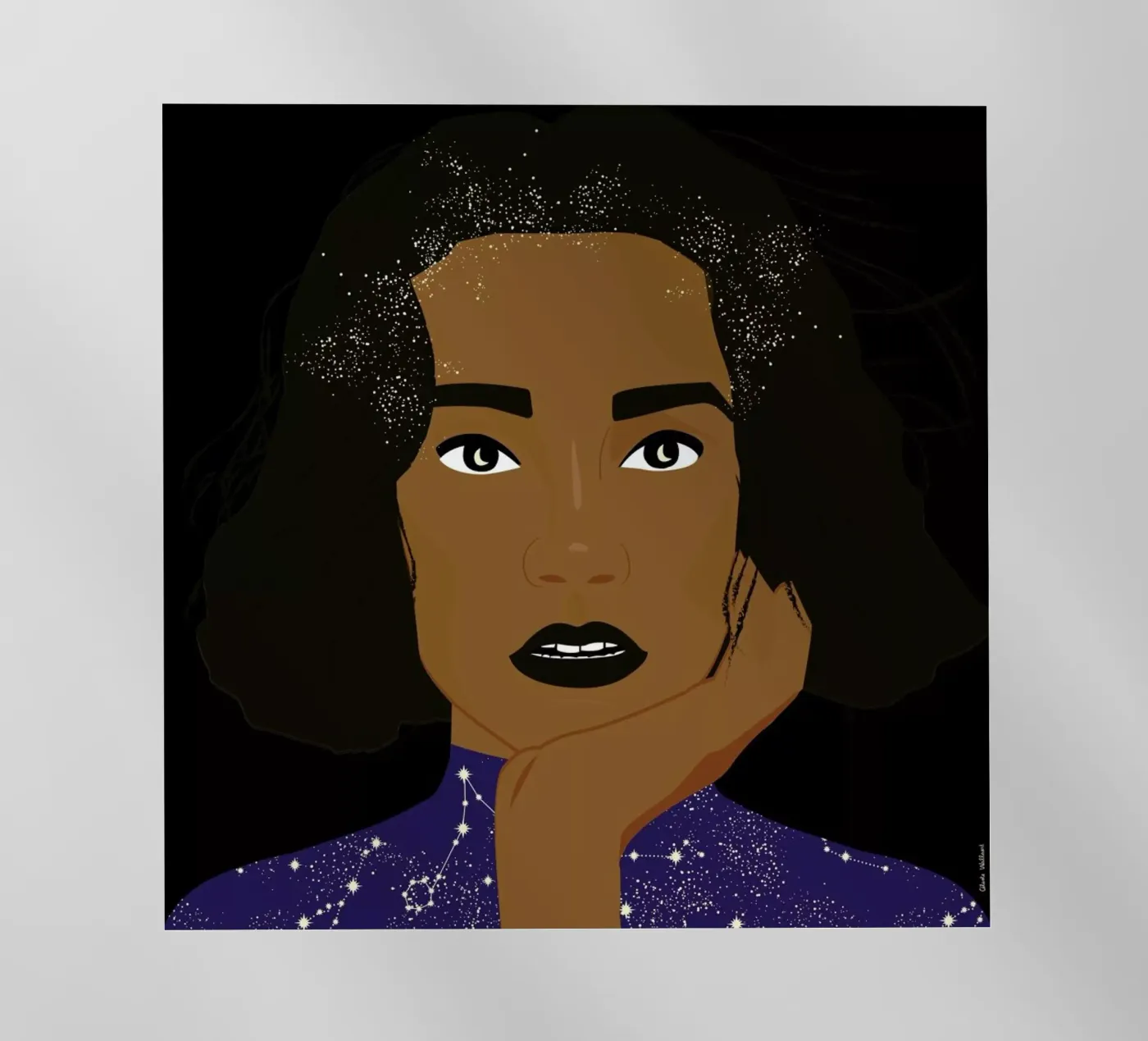 Moon's Eye pellicola backlit da Céleste Wallaert