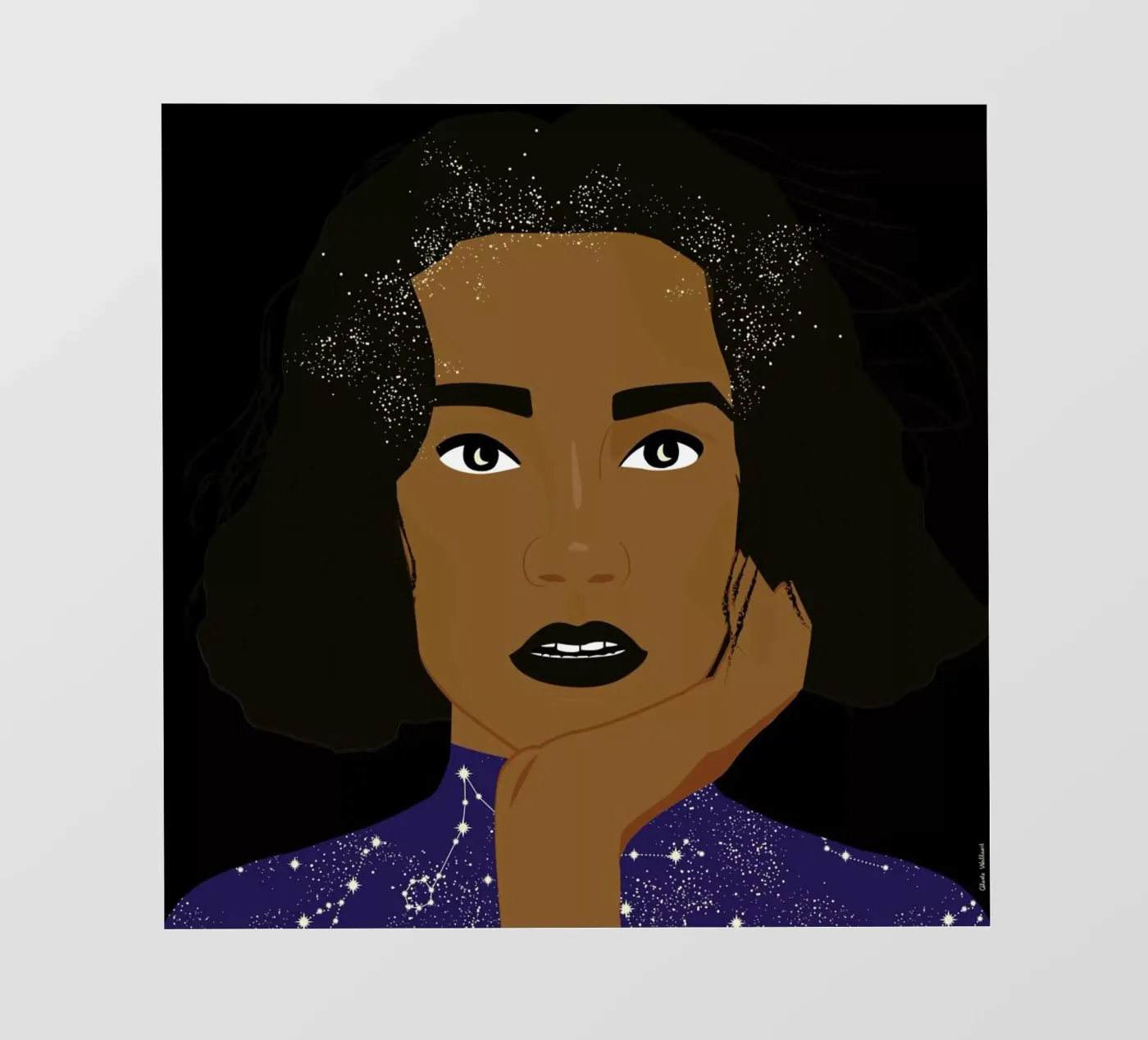 Moon's Eye pellicola backlit da Céleste Wallaert