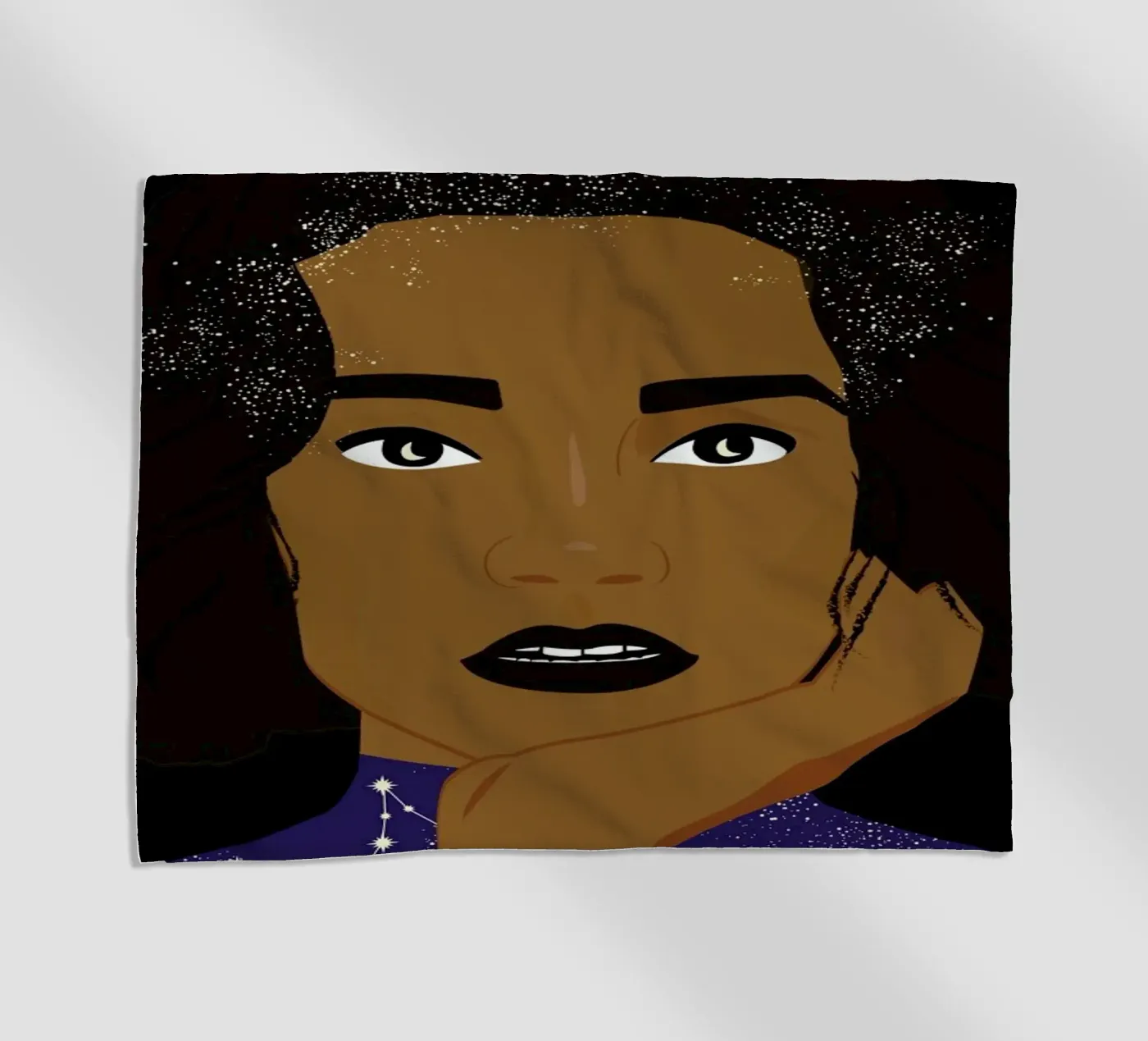 Moon's Eye beach towel by Céleste Wallaert