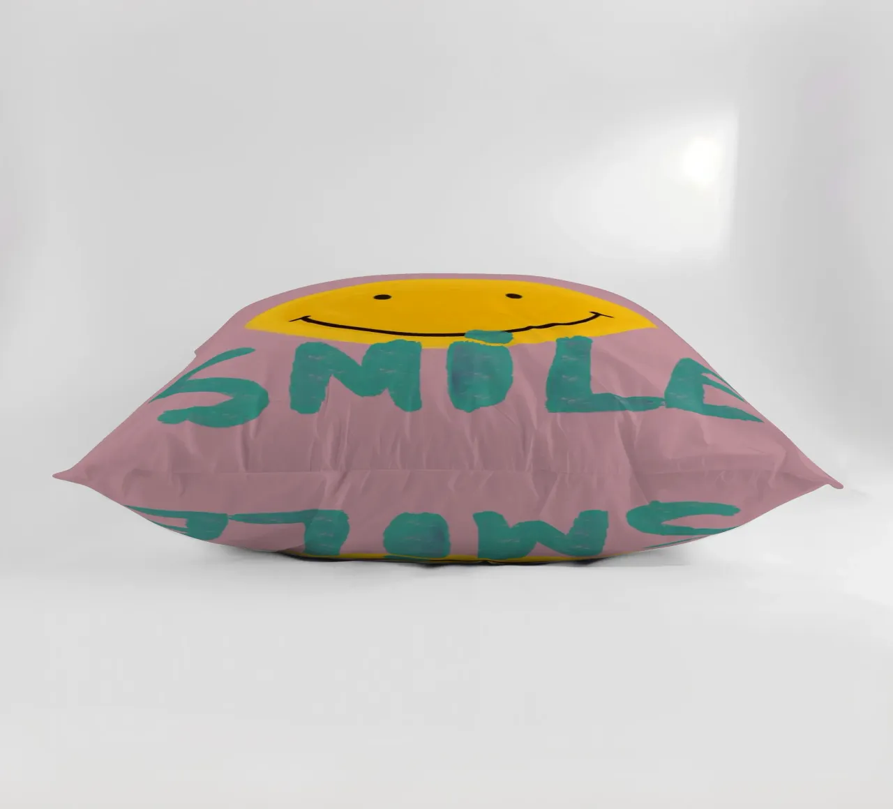 Painted Positivity – Smile & Shine cuscino da Studio Mooodz