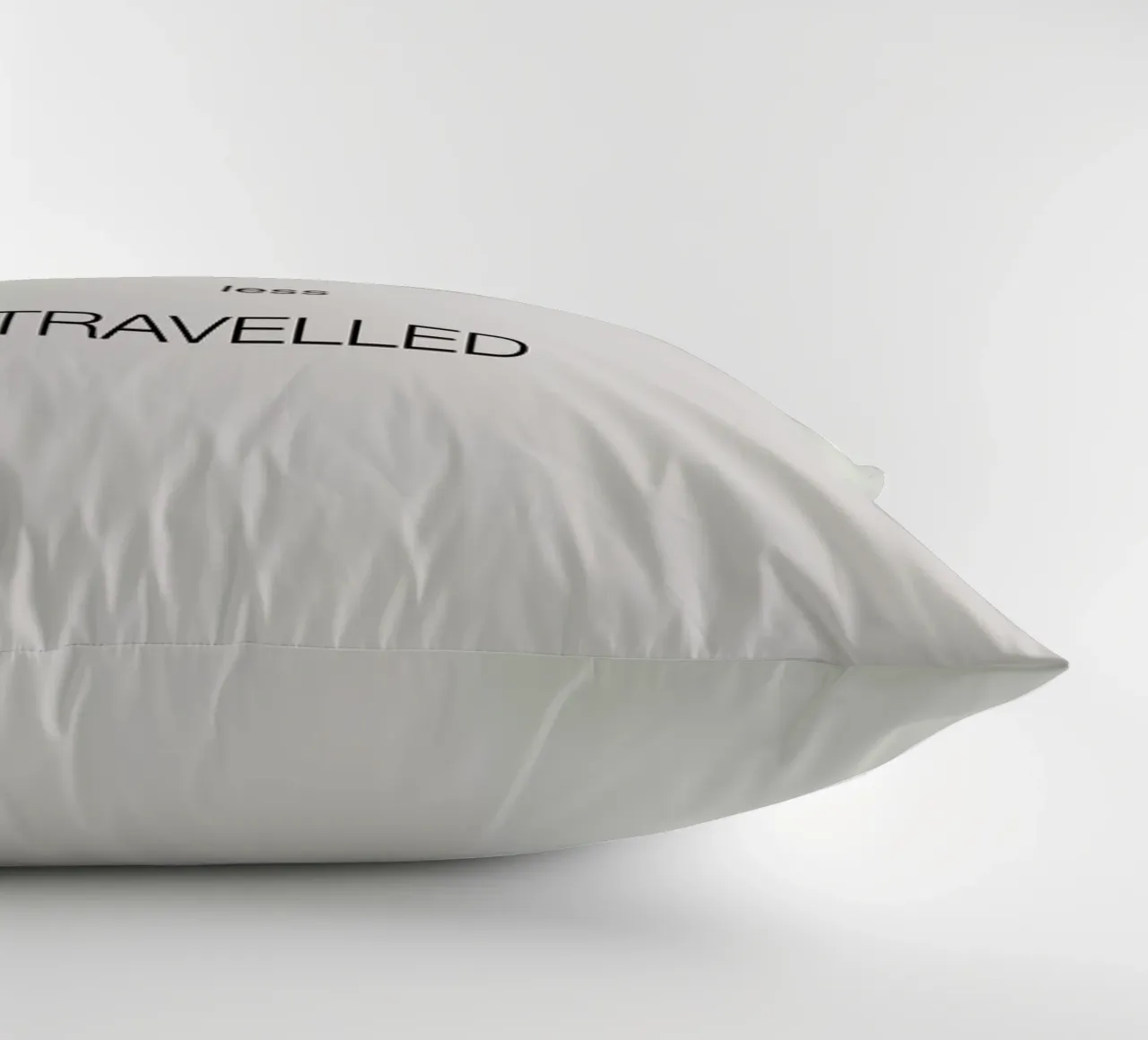 Take the Road Less Travelled decorative cushion by Studio One