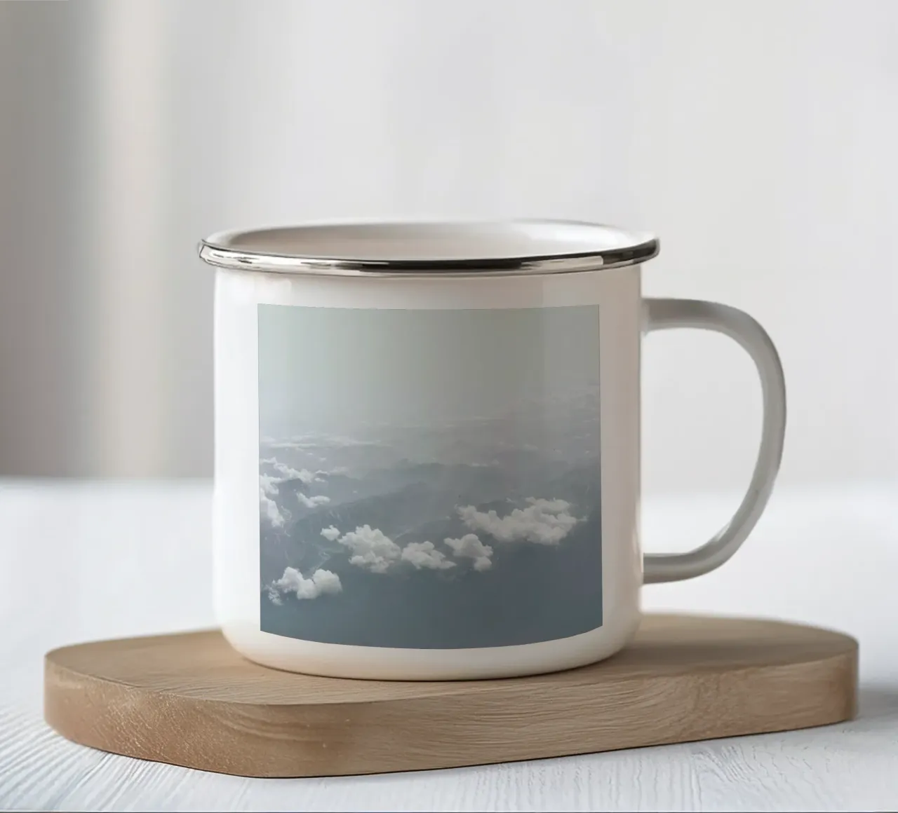 Heaven tazza in smalto da George Griefy