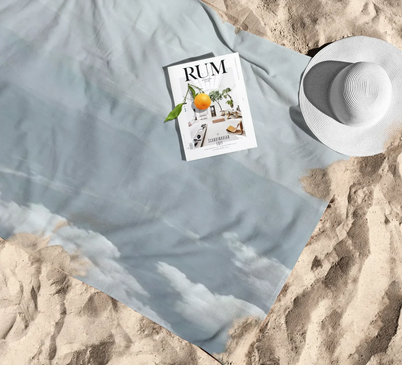 Heaven beach towel by George Griefy