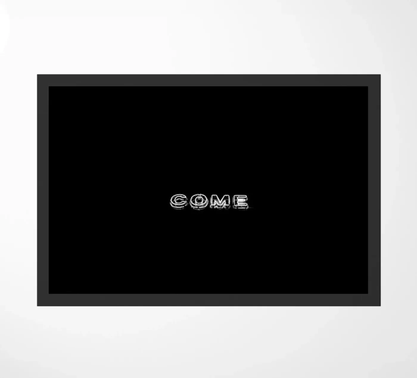 Come doormat by Chris Abatzis