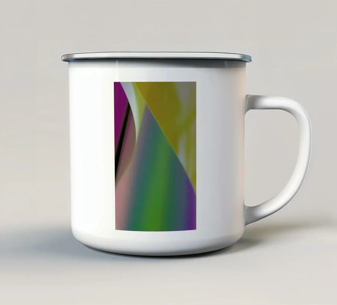 Uranus tazza in smalto da Elena Veronese