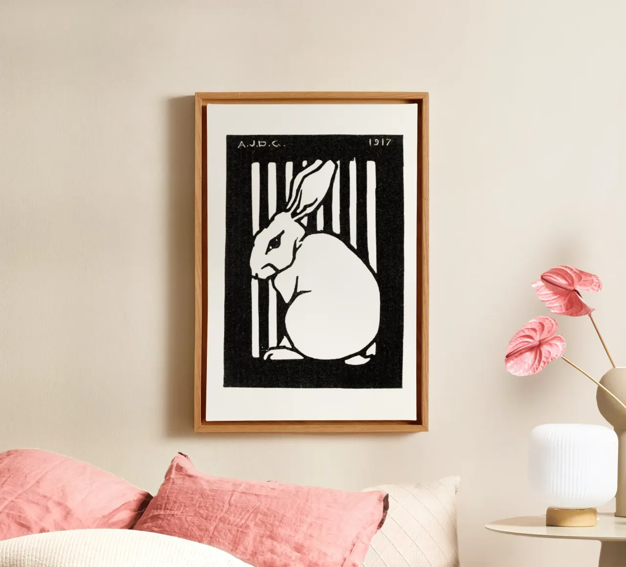 Hare canvas by Second Canvas