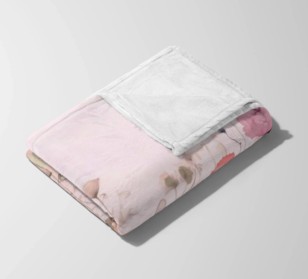 Vibrazioni estive di fiori selvatici pastello coperta in pile da Andrea Haase Modern Home