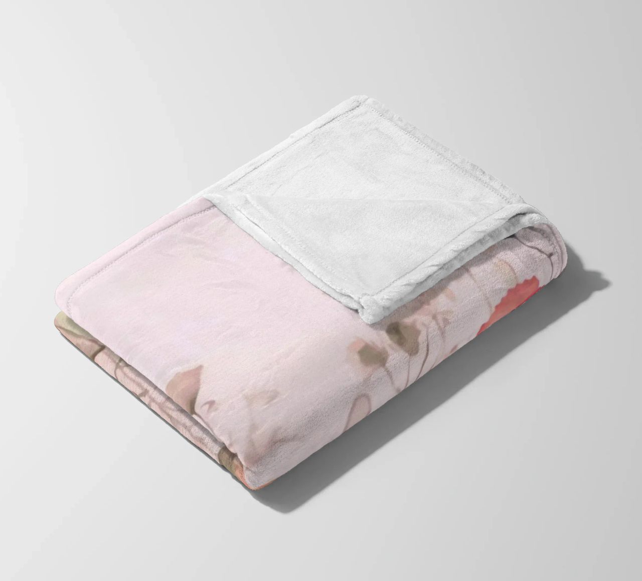 Vibrazioni estive di fiori selvatici pastello coperta in pile da Andrea Haase Modern Home