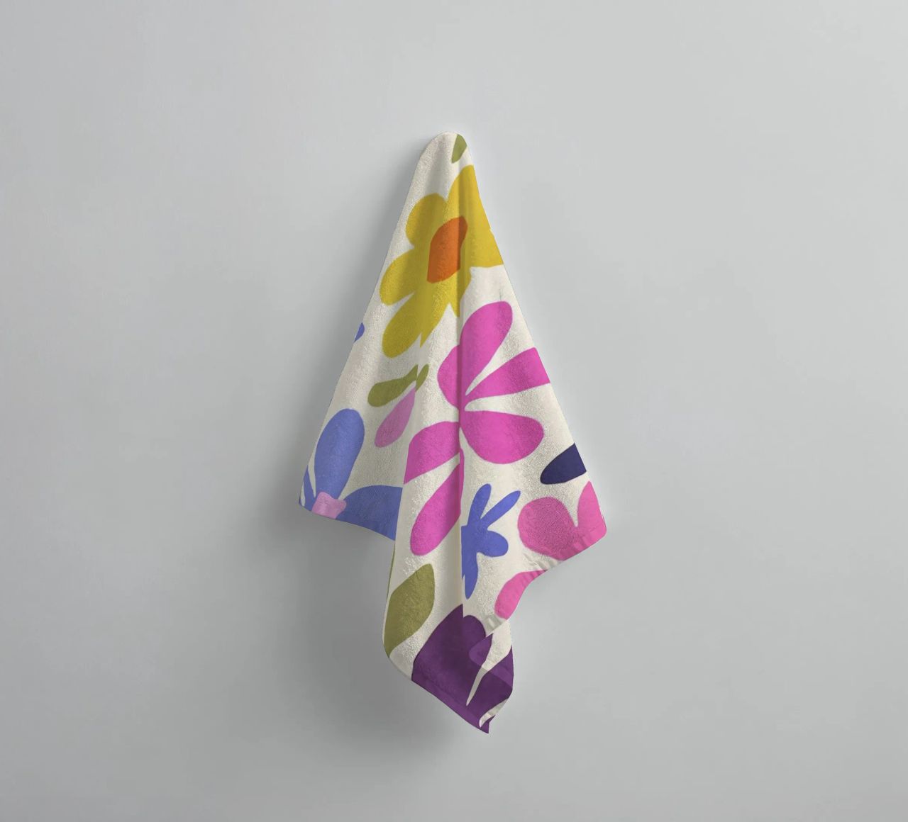 Matisse inspiriert Groovy Blumengarten Handtuch von Andrea Haase Modern Home