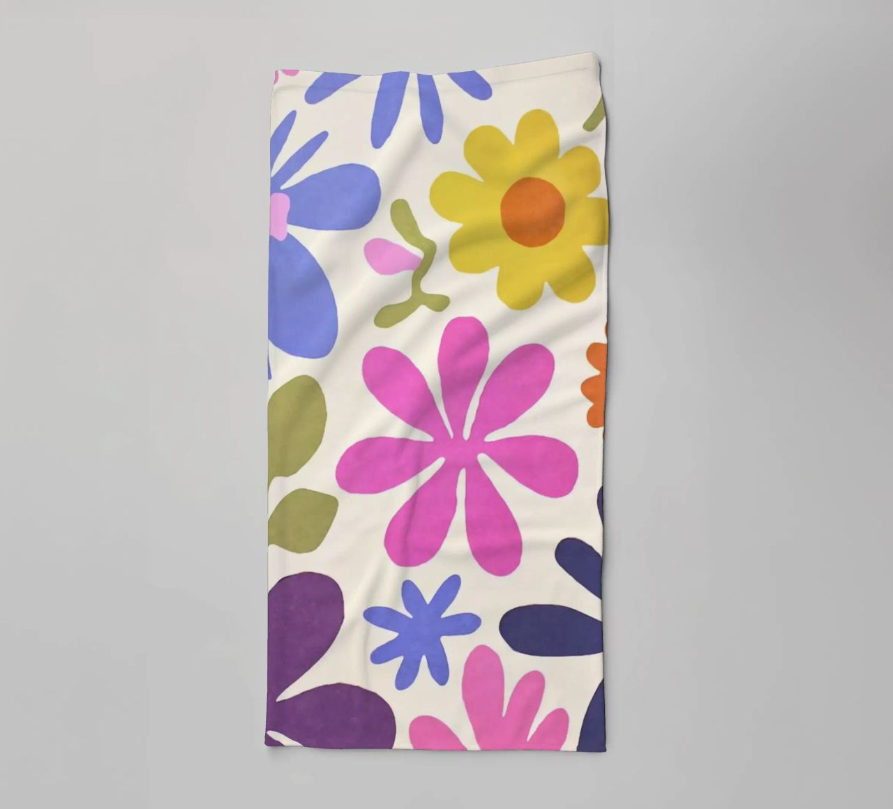 Matisse inspiriert Groovy Blumengarten Handtuch von Andrea Haase Modern Home
