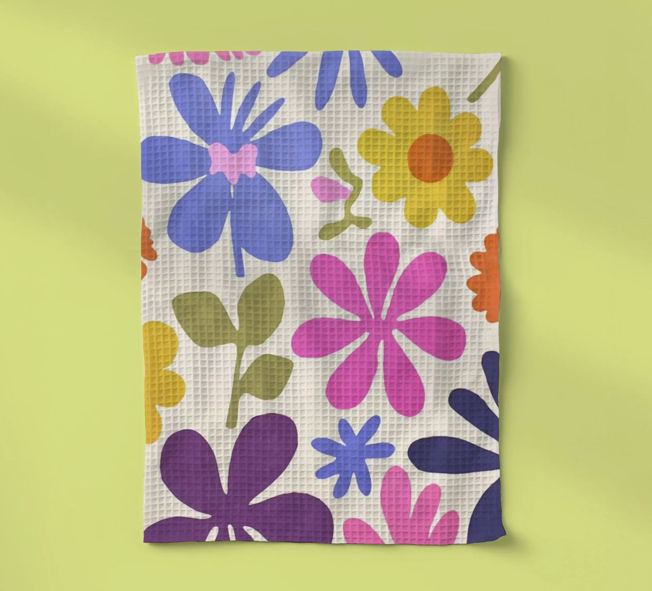 Matisse inspiriert Groovy Blumengarten Geschirrtuch von Andrea Haase Modern Home