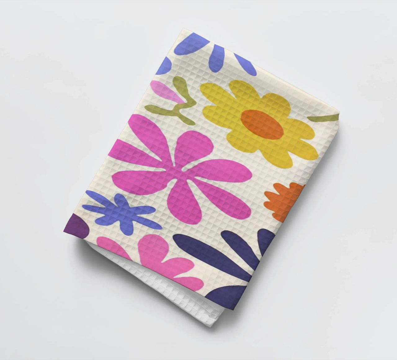 Matisse inspiriert Groovy Blumengarten Geschirrtuch von Andrea Haase Modern Home