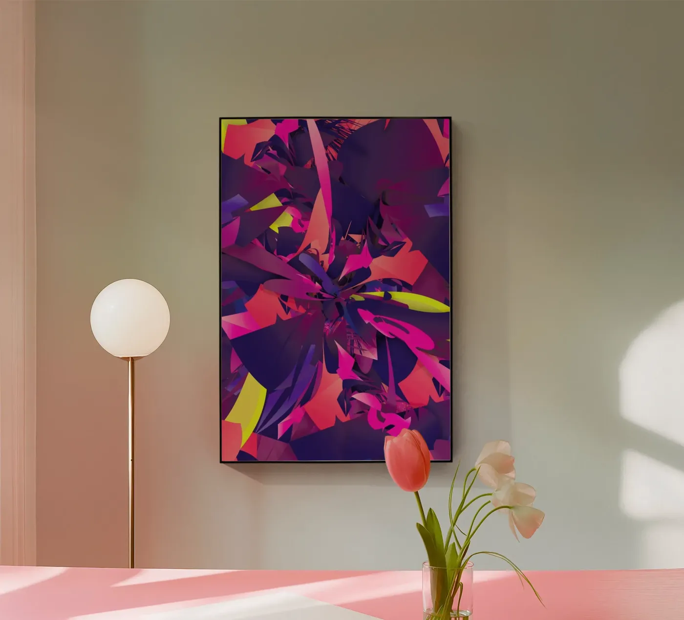 Psychotic acrylic glass by Danny Ivan